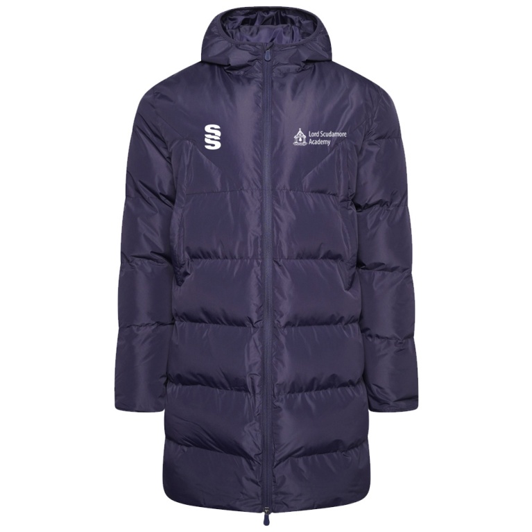 Lord Scudamore Academy - Active Long Padded Jacket - Navy