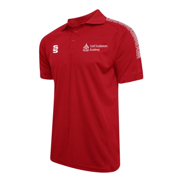 Lord Scudamore Academy - Dual Solid Colour Polo - Unisex