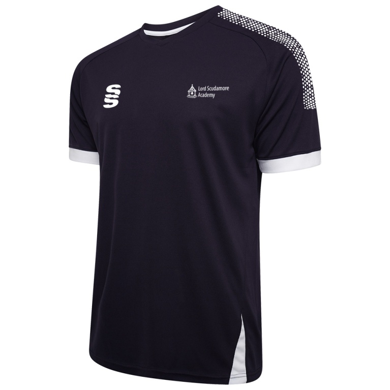 Lord Scudamore Academy - Fuse Training Shirt - Navy/White - Unisex
